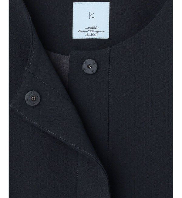 組曲「【KUMIKYOKU NAVY】コンフォータブルドレープ ジレ」|ベスト・ジレ|