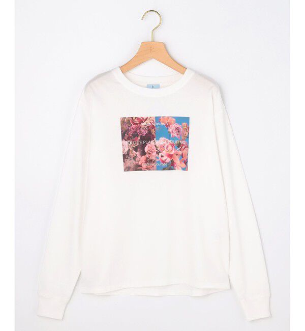 組曲「【Flower Collection】プリントロングTシャツ」|Tシャツ・カットソー|