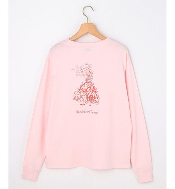 組曲「【Flower Collection】プリントロングTシャツ」|Tシャツ・カットソー|