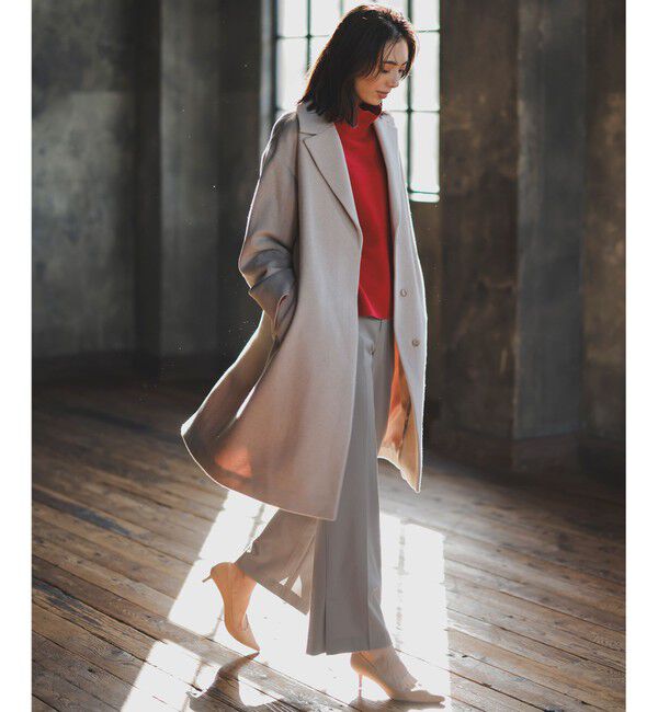 自由区「【洗える】T/R/Wストレッチストレート パンツ」|その他|