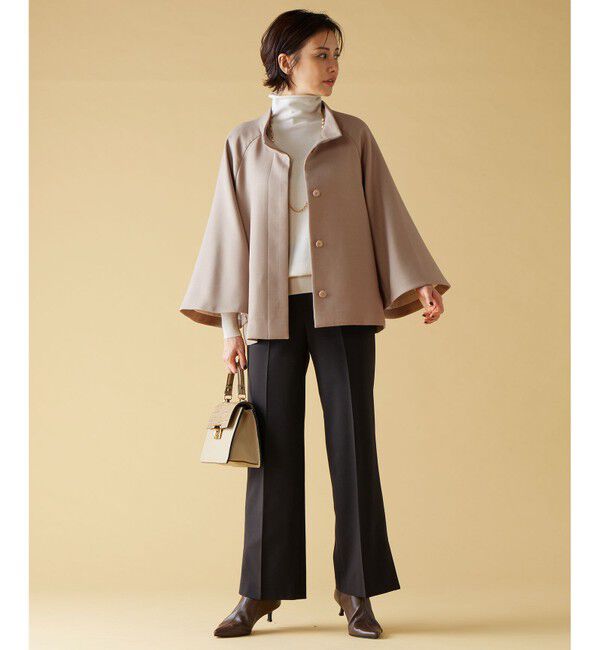 自由区「【洗える】T/R/Wストレッチストレート パンツ」|その他|