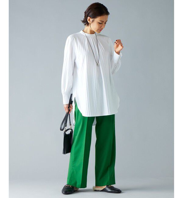 自由区「【洗える】T/R/Wストレッチストレート パンツ」|その他|