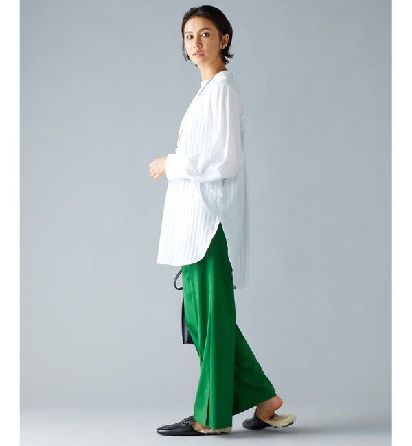 自由区「【洗える】T/R/Wストレッチストレート パンツ」|その他|