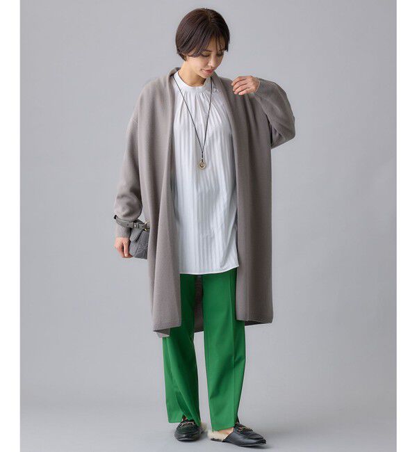 自由区「【洗える】T/R/Wストレッチストレート パンツ」|その他|