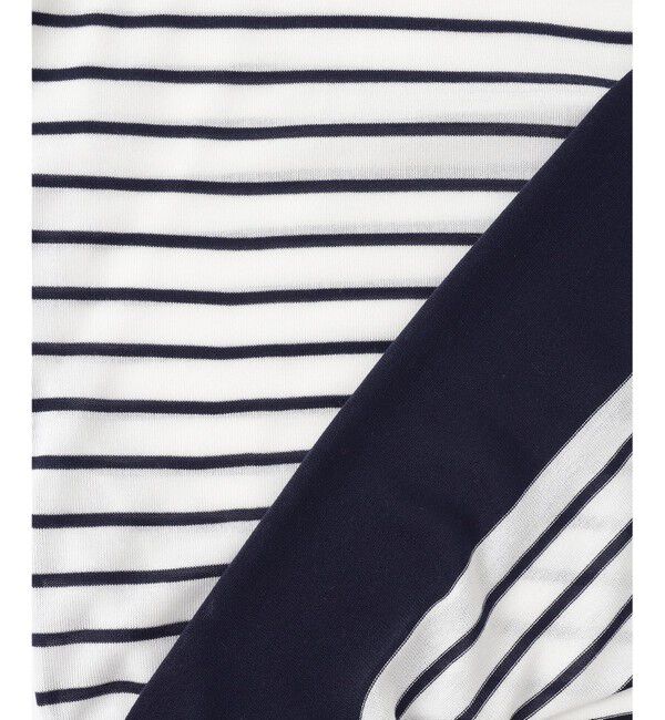 自由区「【WEB限定・洗える】ニットソーボーダー トップス」|ニット・セーター|