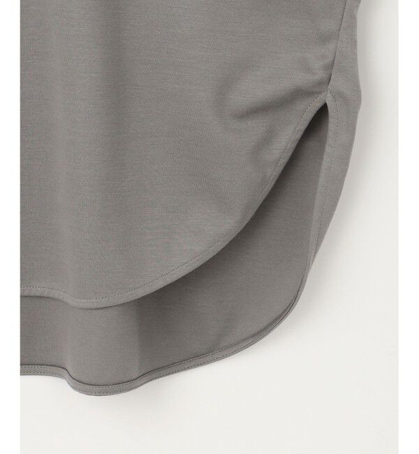 自由区「【洗える】ブラウスライクジャージー カットソー」|Tシャツ・カットソー|