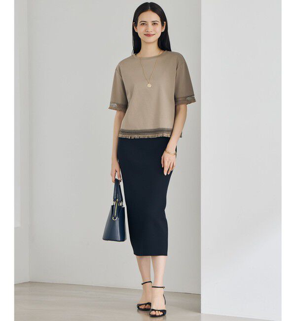 自由区「【カタログ掲載・スタッフ人気・素材アップデート】ライトリブストレッチタイト スカート」|スカート|