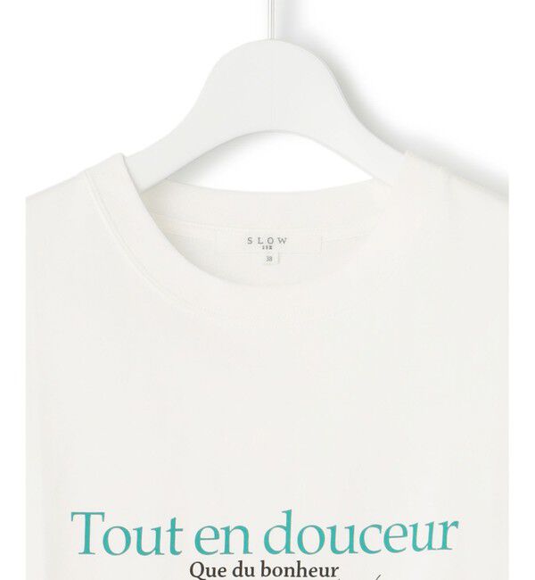 23区「【SLOW/洗える】ロゴ Tシャツ」|Tシャツ・カットソー|