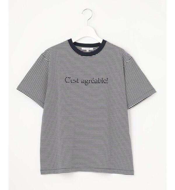 23区「【SLOW/洗える】ロゴ Tシャツ」|Tシャツ・カットソー|