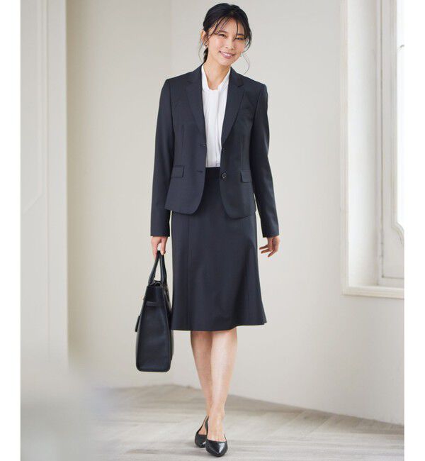 23区「【洗える】バックサテンアムンゼン ボウタイ付き ブラウス」|シャツ・ブラウス|