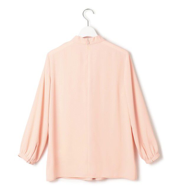 23区「【洗える】バックサテンアムンゼン ボウタイ付き ブラウス」|シャツ・ブラウス|