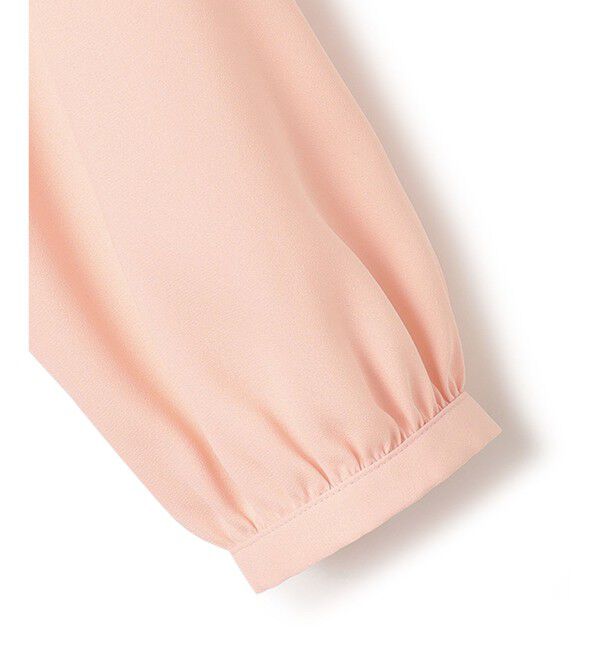 23区「【洗える】バックサテンアムンゼン ボウタイ付き ブラウス」|シャツ・ブラウス|