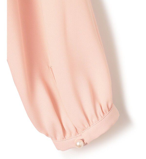 23区「【洗える】バックサテンアムンゼン ボウタイ付き ブラウス」|シャツ・ブラウス|