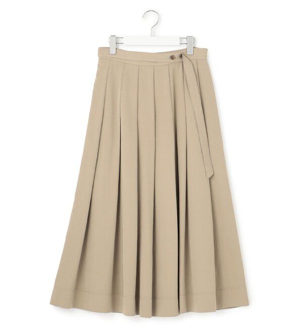 23区「【Oggi4月号掲載/洗える】ブライトツイル タック スカート」|スカート|