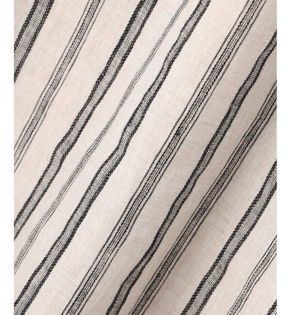 23区「【洗える】リネンストライプ Aライン スカート」|スカート|