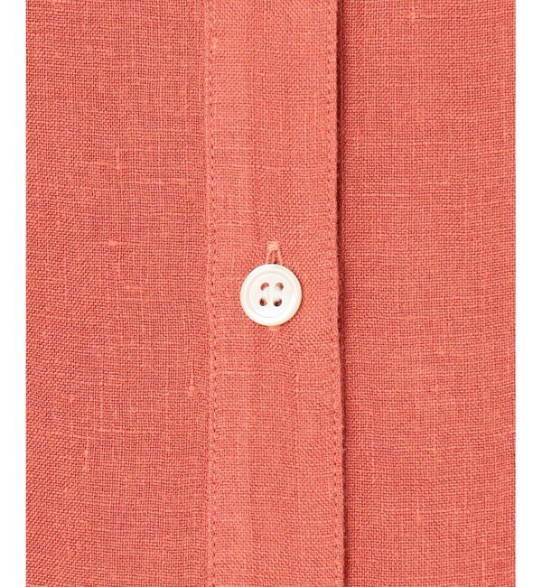 23区「【洗える】LIBECOリネン デザインスリーブ ブラウス」|シャツ・ブラウス|