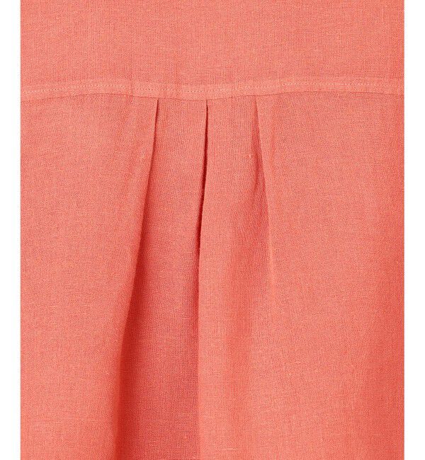 23区「【洗える】LIBECOリネン デザインスリーブ ブラウス」|シャツ・ブラウス|