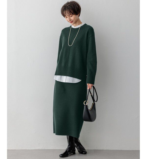 23区「【洗える】CANCLINI バンドカラー シャツ」|シャツ・ブラウス|