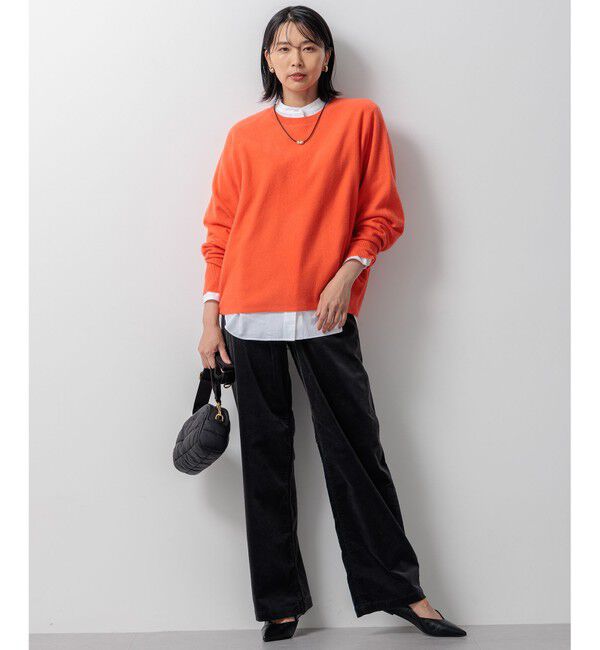 23区「【洗える】CANCLINI バンドカラー シャツ」|シャツ・ブラウス|