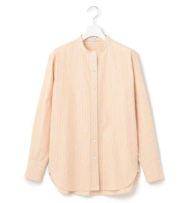 23区「【洗える】CANCLINI バンドカラー シャツ」|シャツ・ブラウス|