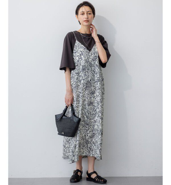 23区「【洗える】ハイエンド フレアスリーブ Tシャツ」|Tシャツ・カットソー|