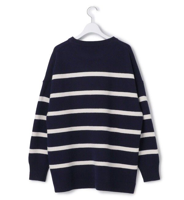23区「【SLOW/一部店舗限定】ソフトウール ボーダー ニット」|ニット・セーター|
