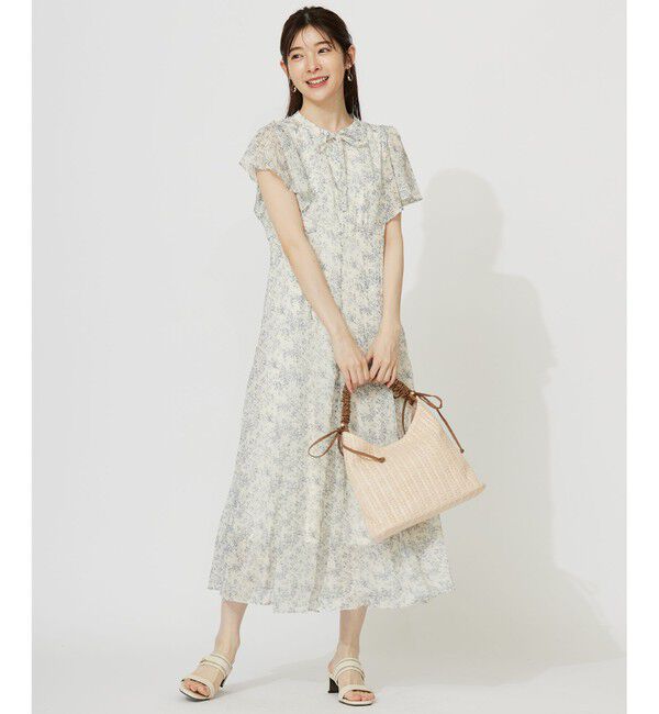 ANY SIS「【洗える】ミニフラワープリント ワンピース」|ワンピース|