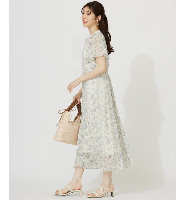 ANY SIS「【洗える】ミニフラワープリント ワンピース」|ワンピース|