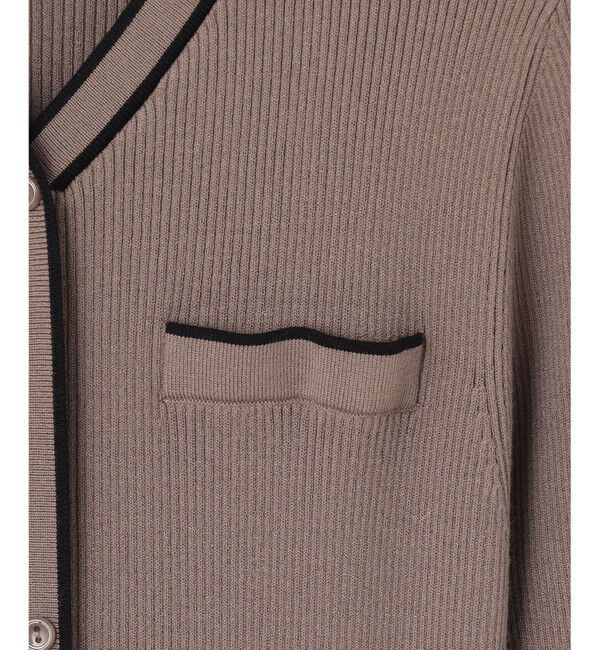 ANY SIS「【洗える】バイカラーデザインニット ワンピース」|ワンピース|