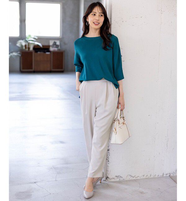 ANY SIS「【接触冷感・吸水速乾・UVカット】サラキレイ テーパードパンツ」|その他|