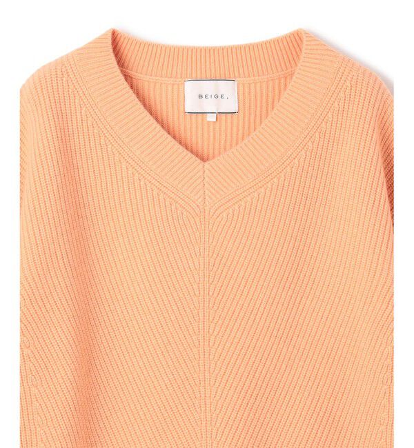 BEIGE,「VARENNE / オーバーサイズニット」|ニット・セーター|