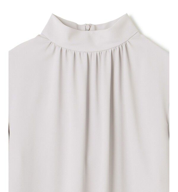 BEIGE,「【L-size】EVA / ハイネックロングスリーブブラウス」|シャツ・ブラウス|