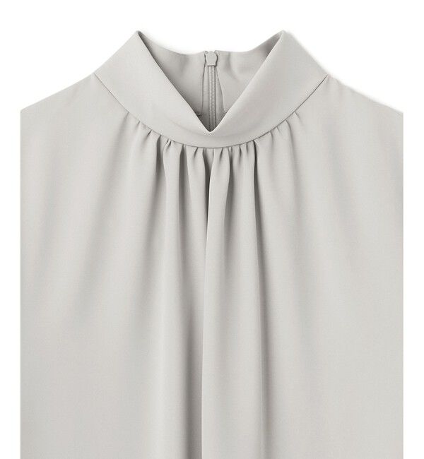 BEIGE,「【L-size】EVA / ハイネックロングスリーブブラウス」|シャツ・ブラウス|