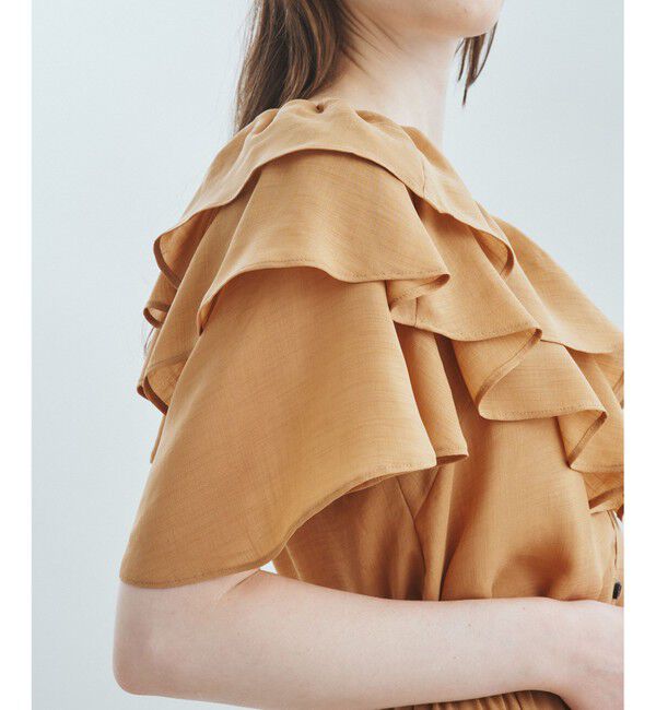 Grace Class「シアーフリルカラーブラウス」|シャツ・ブラウス|