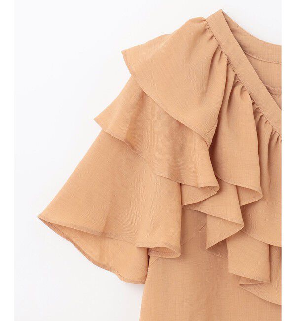 Grace Class「シアーフリルカラーブラウス」|シャツ・ブラウス|