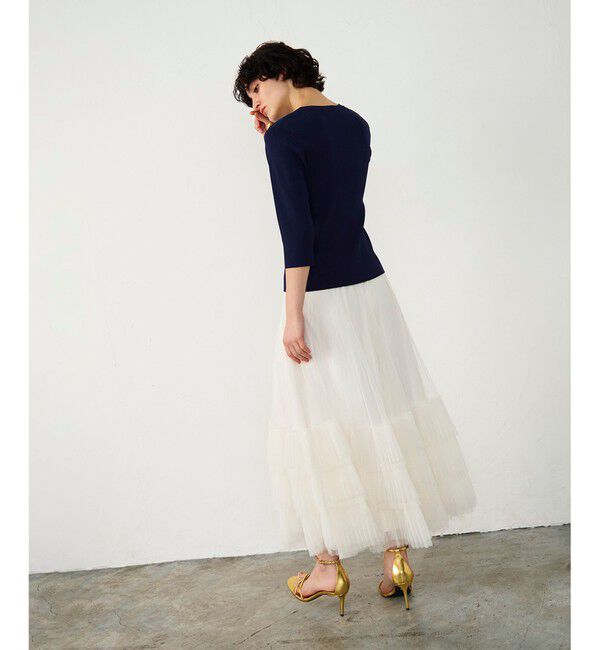 Diagram「メタル釦リブニットトップ」|ニット・セーター|