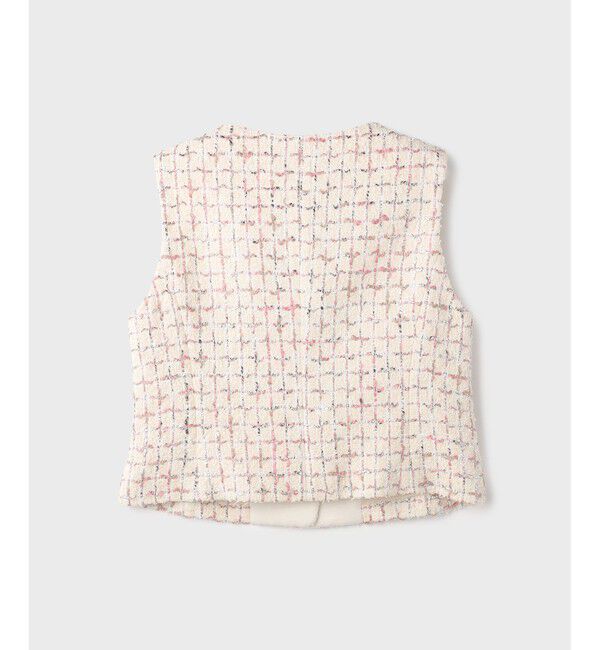 Grace Class「ツイードチェックジレ」|ベスト・ジレ|