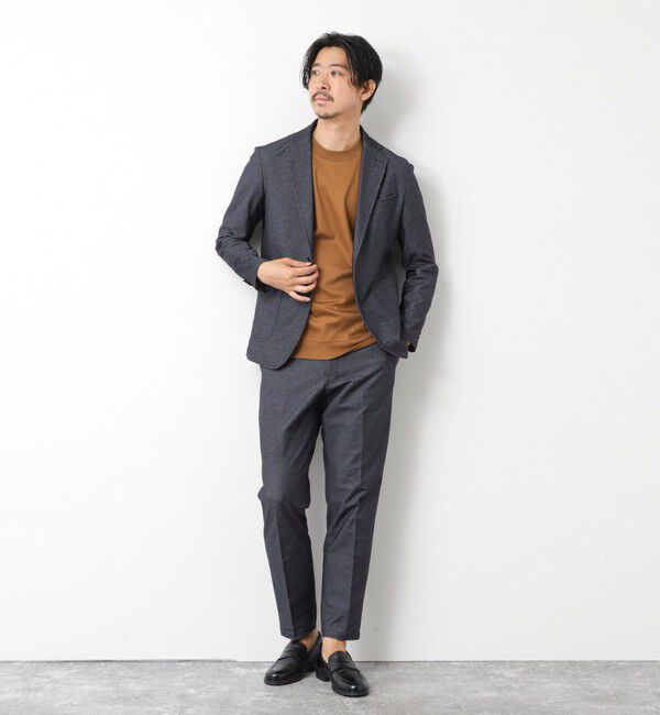 NOLLEY'S goodman「《ビジカジ/セットアップ対応》【ALBINI】《吸水速乾》綾ジャージーイージーPT 25AW」|チノ|