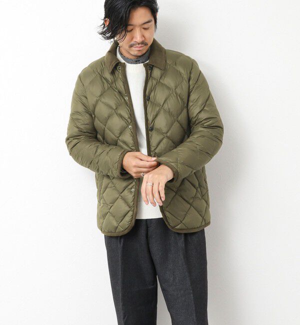 NOLLEY'S goodman「【TAION/タイオン】別注ソフトシェル キルティングジャケット 25AW」|ダウン|