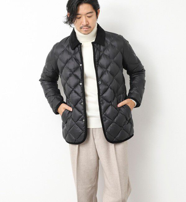 NOLLEY'S goodman「【TAION/タイオン】別注ソフトシェル キルティングジャケット 25AW」|ダウン|