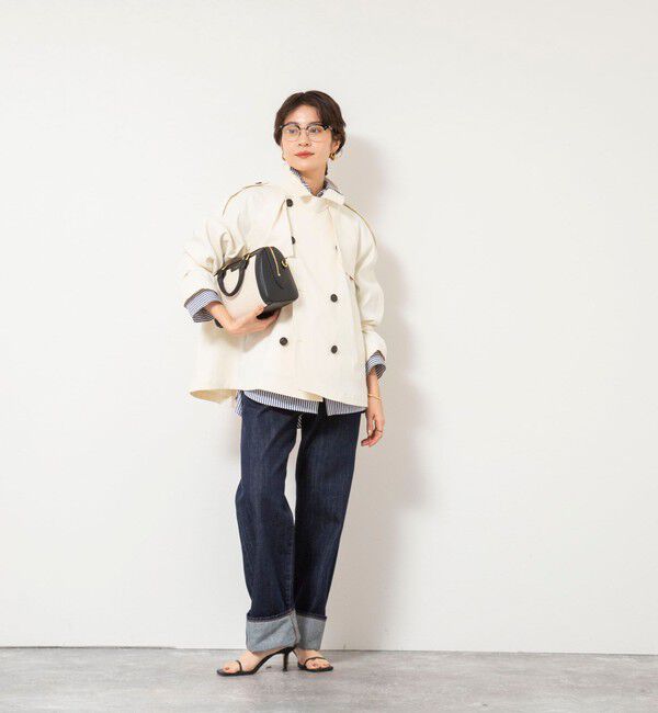 Rie Miller「【RM denim】45th limited editionﾛｰﾙｱｯﾌﾟｽﾄﾚｰﾄﾃﾞﾆﾑ(ｾﾙﾋﾞｯﾁ)」|デニム|