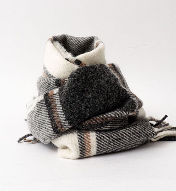 NOLLEY'S goodman「【MAC.N/マックエヌ】Lambswool Hoy Scarf 25」|ストール|