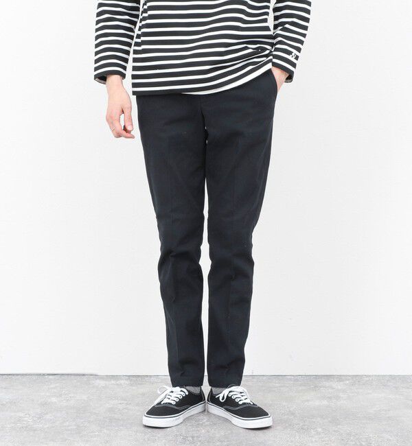 NOLLEY'S goodman「コットンカルゼ裏微起毛ストレッチスリムフィット 25AW」|チノ|