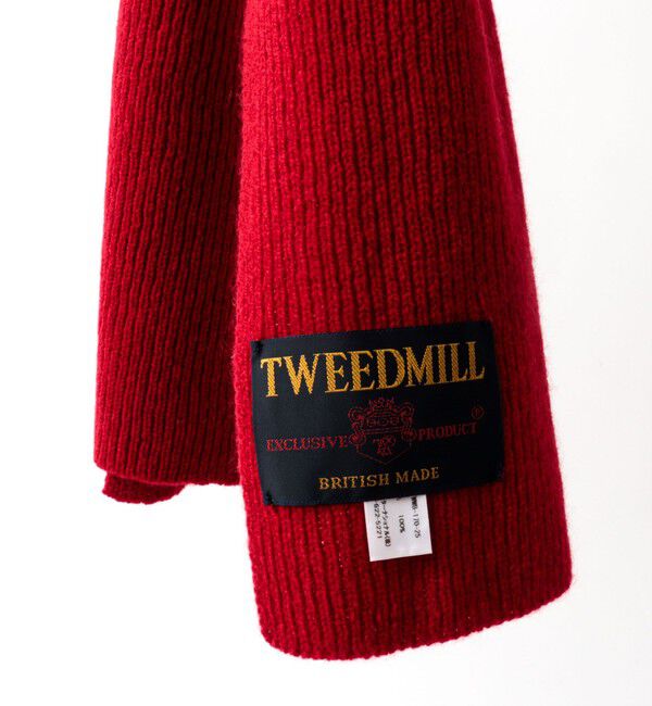 NOLLEY'S goodman「【TWEEDMILL/ツイードミル】別注ウールリブマフラー25」|マフラー|