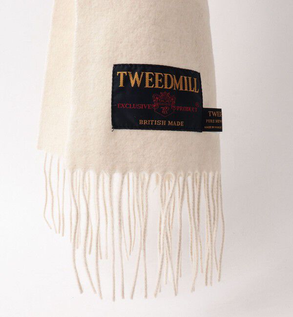 NOLLEY'S goodman「【TWEEDMILL/ツイードミル】Lambswool Muffler Solid 25」|マフラー|