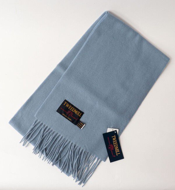 NOLLEY'S goodman「【TWEEDMILL/ツイードミル】Lambswool Muffler Solid 25」|マフラー|