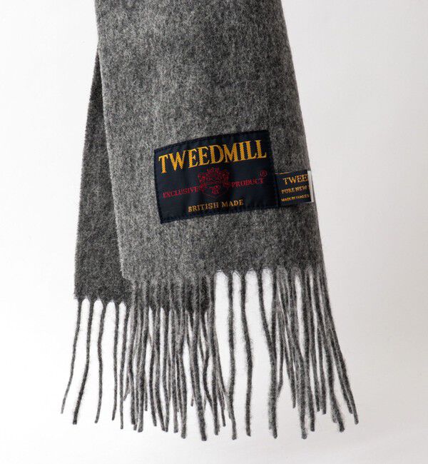 NOLLEY'S goodman「【TWEEDMILL/ツイードミル】Lambswool Muffler Solid 25」|マフラー|