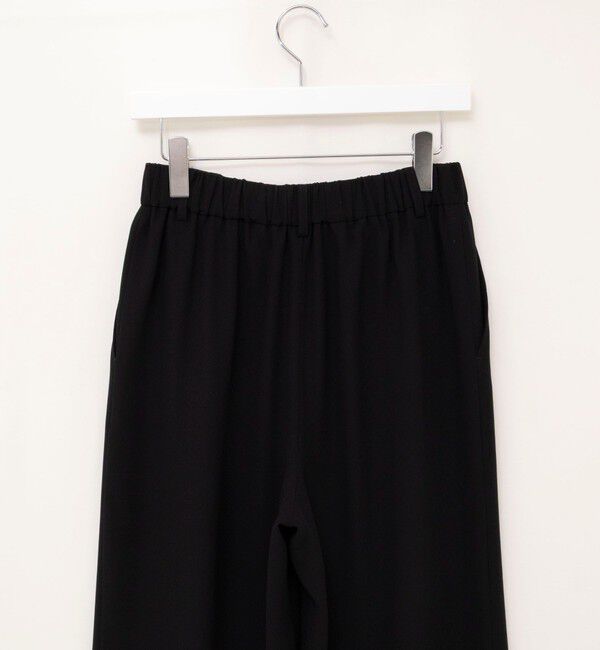 NOLLEY'S「《セットアップ対応》ウォッシャブルストレッチジョーゼットイージーワイドパンツ」|その他|