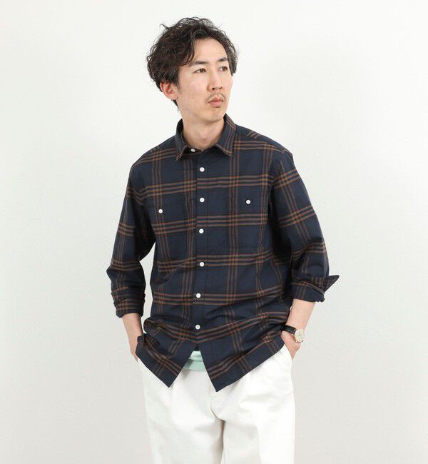 NOLLEY'S goodman「ダブルポケットオーバーシャツ 26SS」|シャツ・ブラウス|