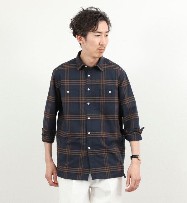 NOLLEY'S goodman「ダブルポケットオーバーシャツ 26SS」|シャツ・ブラウス|